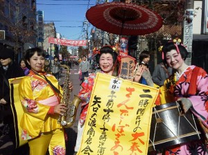 １２／１（日）矢口の渡商店街「サンデーバザール」歳末福引大売出し
